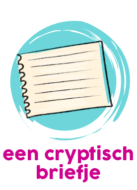 een cryptisch briefje