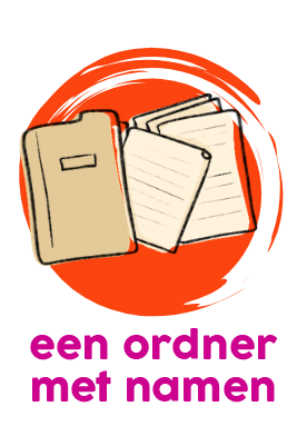 een ordner met namen